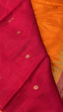 Premium Viscose Crepe Saree - Kanjeevaram Silk Mandir