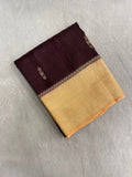 Premium Viscose Crepe Saree - Kanjeevaram Silk Mandir