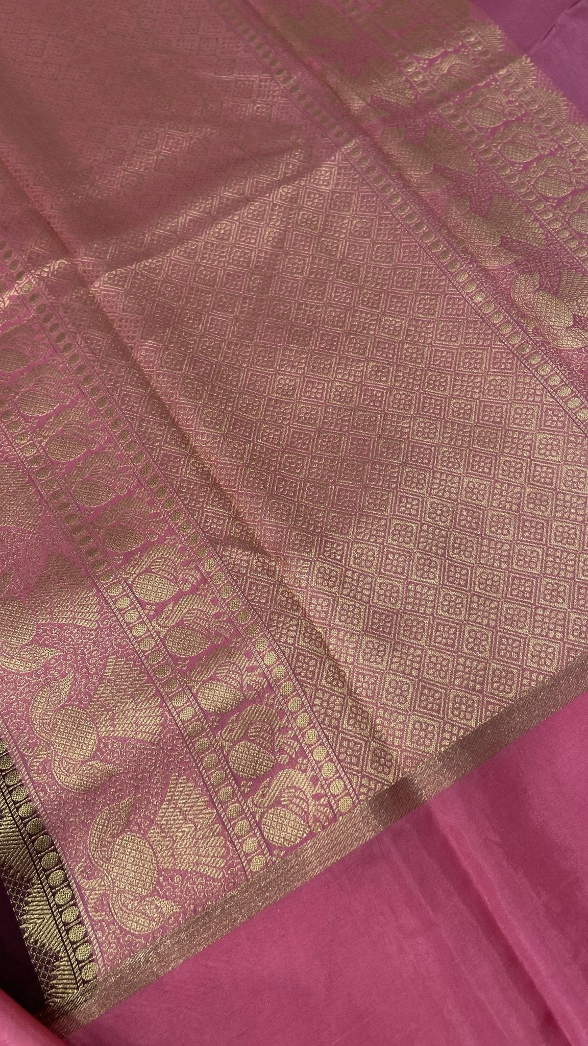 Premium viscose crepe saree - Kanjeevaram Silk Mandir