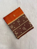 Premium Viscose Crepe Saree🧡 - Kanjeevaram Silk Mandir