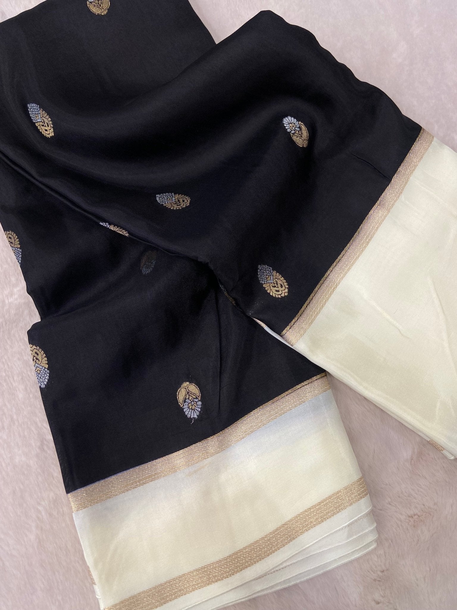 Premium viscose crepe saree - Kanjeevaram Silk Mandir