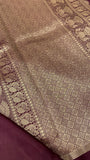 Premium viscose crepe saree - Kanjeevaram Silk Mandir