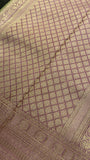 Premium Viscose Crepe Saree - Kanjeevaram Silk Mandir