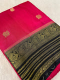 Premium Viscose Crepe Saree 💓 - Kanjeevaram Silk Mandir