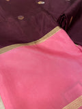 Premium viscose crepe saree - Kanjeevaram Silk Mandir