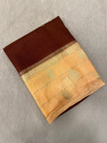 Premium Viscose Crepe Saree - Kanjeevaram Silk Mandir
