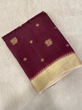 Premium Viscose Crepe Saree✨ - Kanjeevaram Silk Mandir