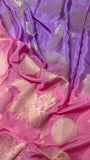 Premium Viscose Crepe silk saree - Kanjeevaram Silk Mandir