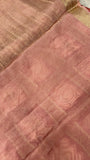 Premium viscose crepe silk saree with ghatchola blouse - Kanjeevaram Silk Mandir