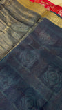 Premium viscose crepe silk saree with ghatchola blouse - Kanjeevaram Silk Mandir