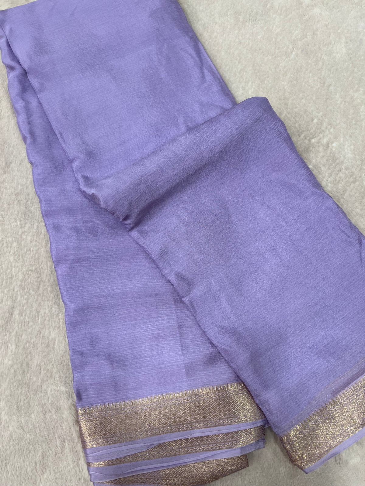 Premium viscose crepe silk saree with ghatchola blouse - Kanjeevaram Silk Mandir