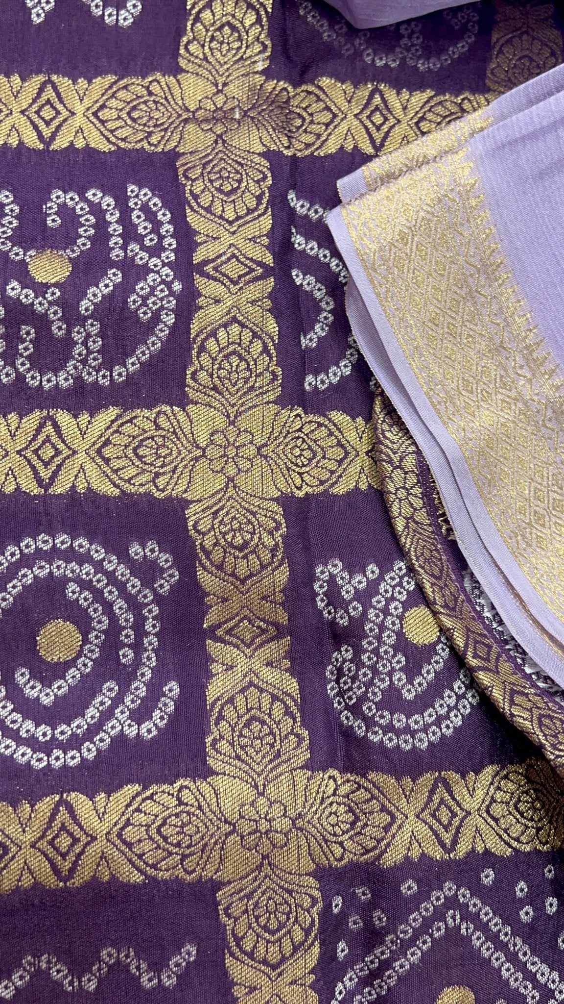 Premium viscose crepe silk saree with ghatchola blouse - Kanjeevaram Silk Mandir
