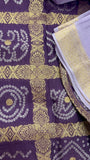 Premium viscose crepe silk saree with ghatchola blouse - Kanjeevaram Silk Mandir
