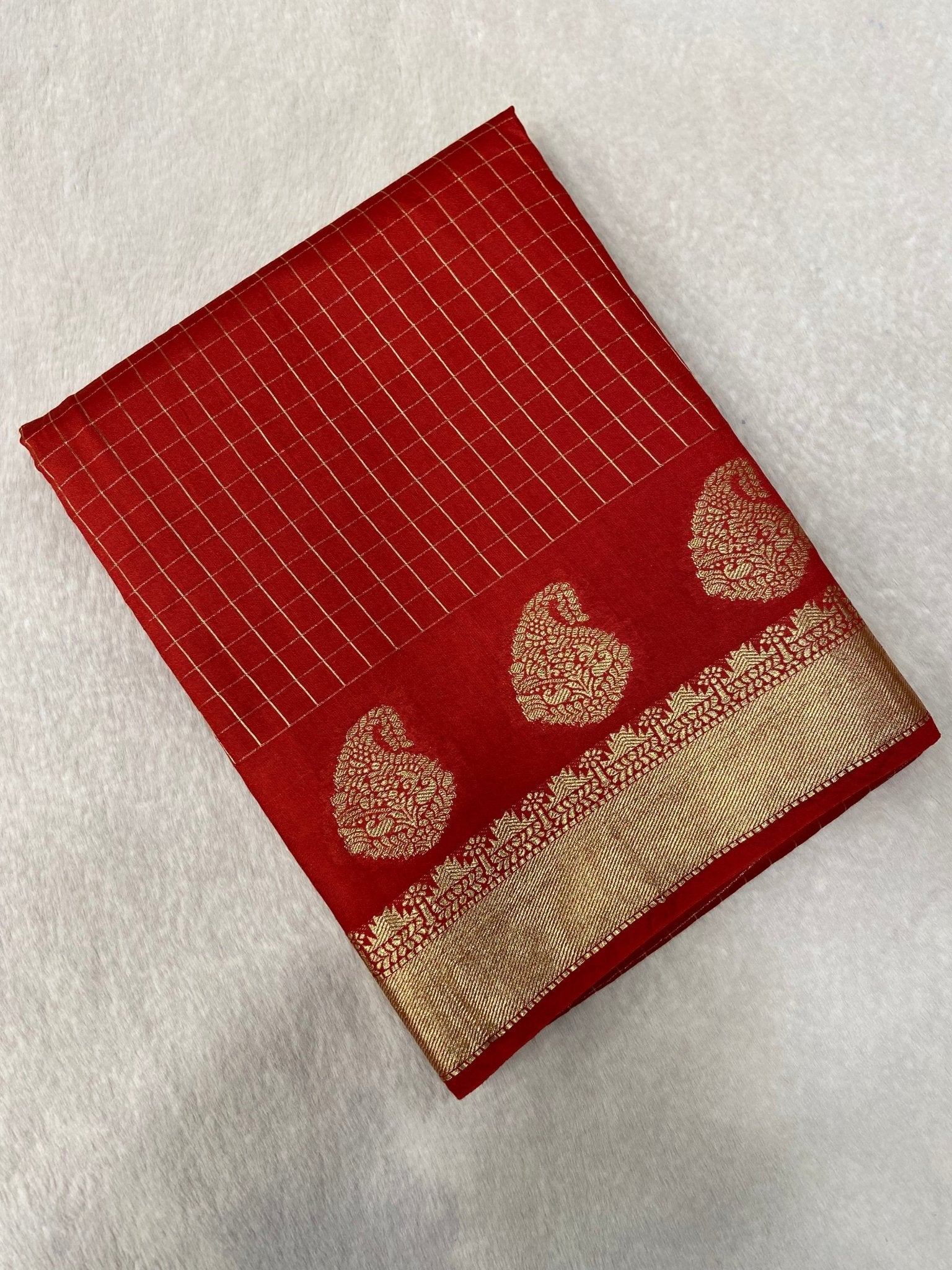 Premium Viscose Silk Saree - Kanjeevaram Silk Mandir