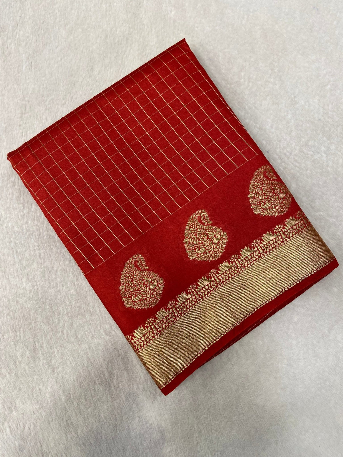 Premium Viscose Silk Saree - Kanjeevaram Silk Mandir