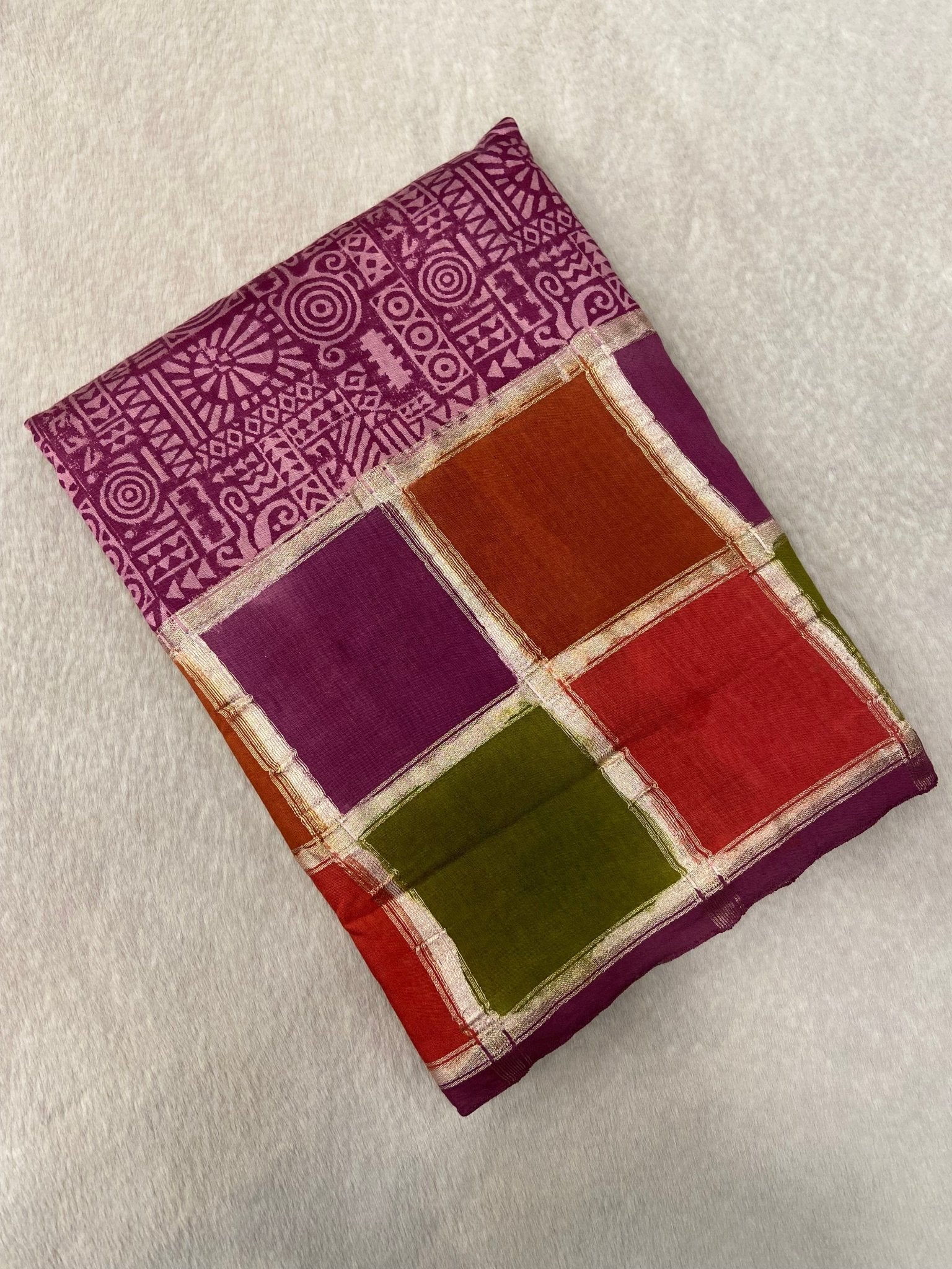 Premium Viscose Silk Saree - Kanjeevaram Silk Mandir