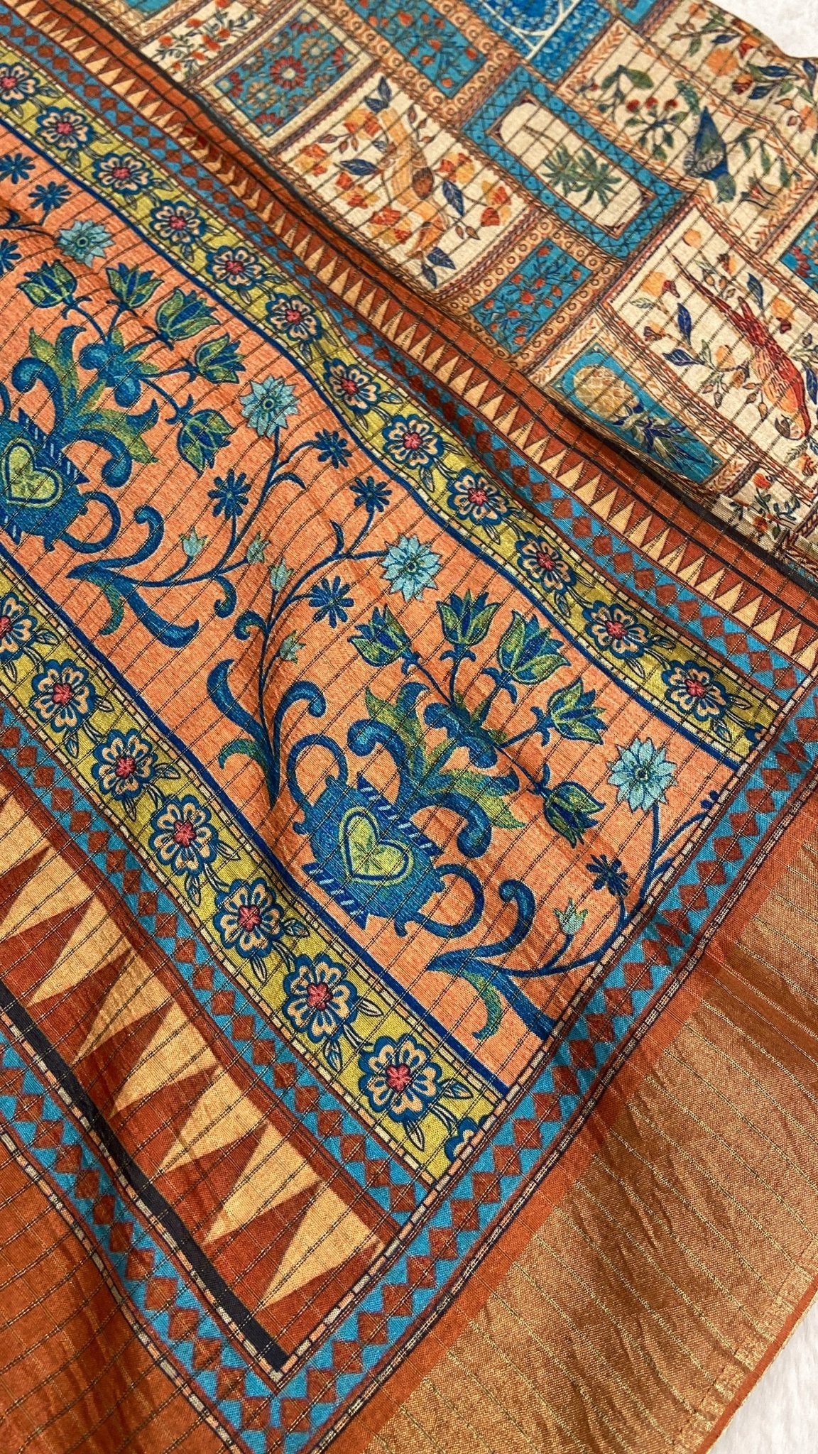 Premium Viscose Silk Saree - Kanjeevaram Silk Mandir