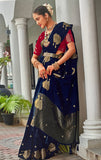 Premium Viscose Silk Saree - Kanjeevaram Silk Mandir