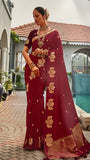Premium Viscose Silk Saree - Kanjeevaram Silk Mandir