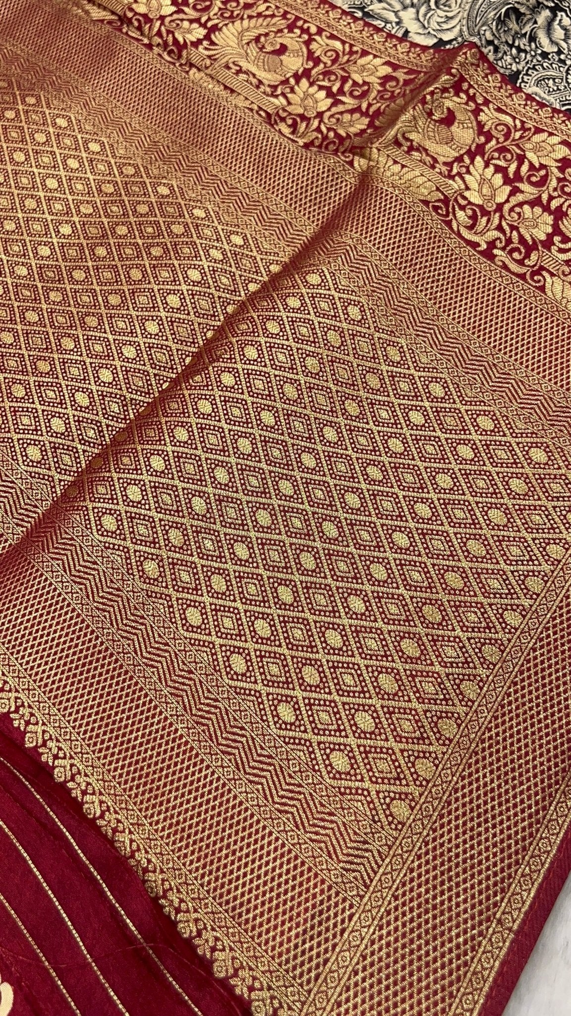 Premium Viscose Silk Saree - Kanjeevaram Silk Mandir