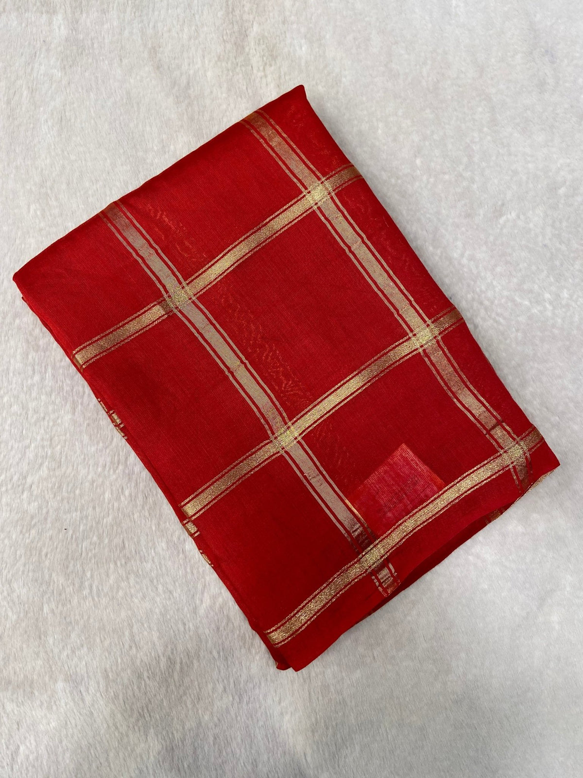 Premium Viscose Silk Saree - Kanjeevaram Silk Mandir