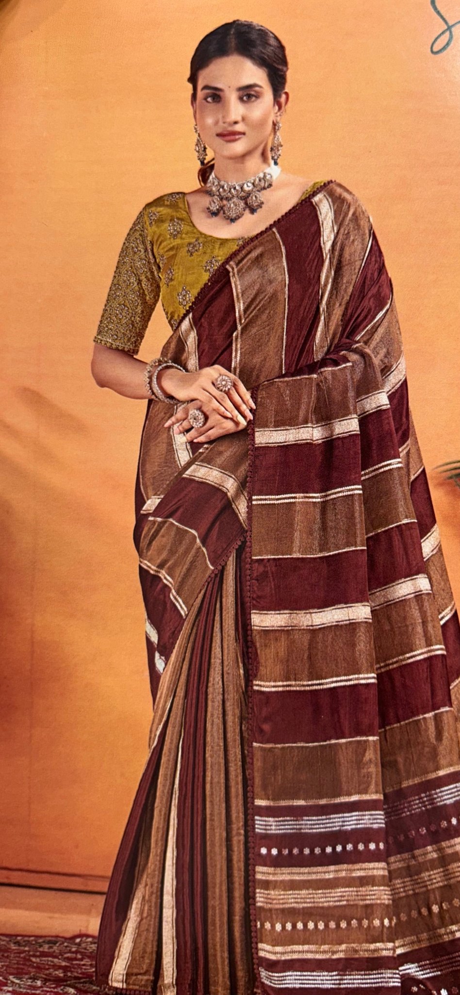 Premium Viscose Silk Saree - Kanjeevaram Silk Mandir