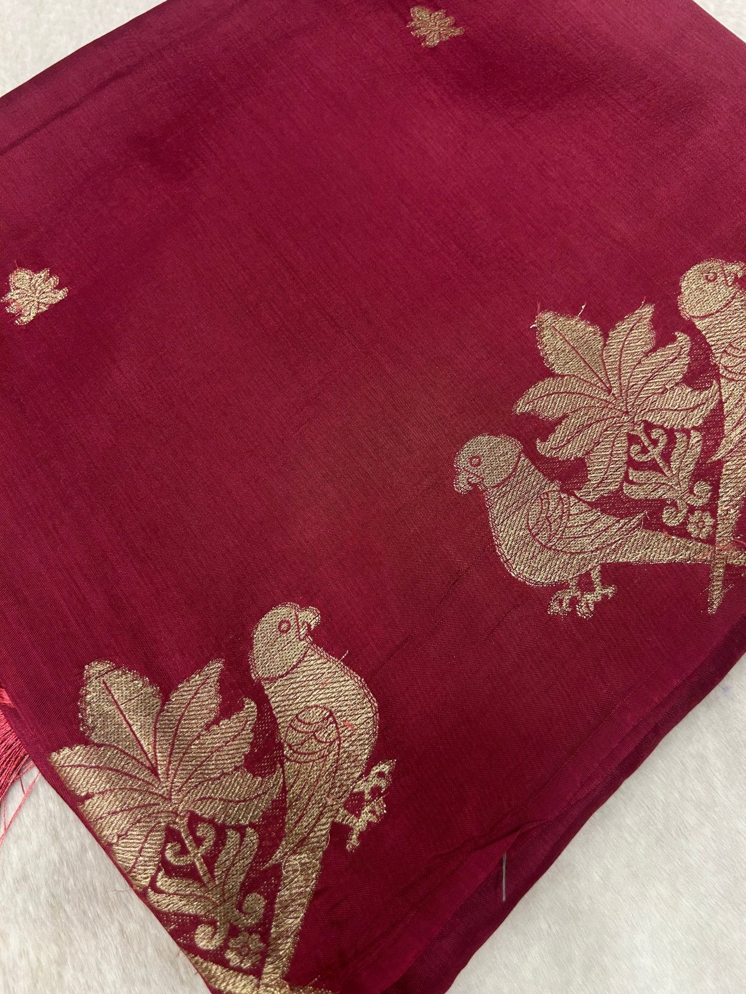 Premium Viscose Silk Saree - Kanjeevaram Silk Mandir