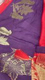 Premium Viscose Silk Saree - Kanjeevaram Silk Mandir
