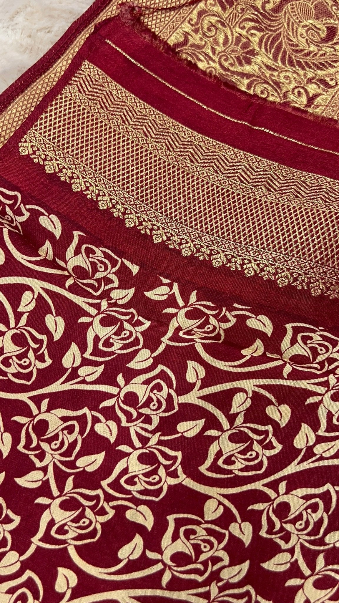 Premium Viscose Silk Saree - Kanjeevaram Silk Mandir