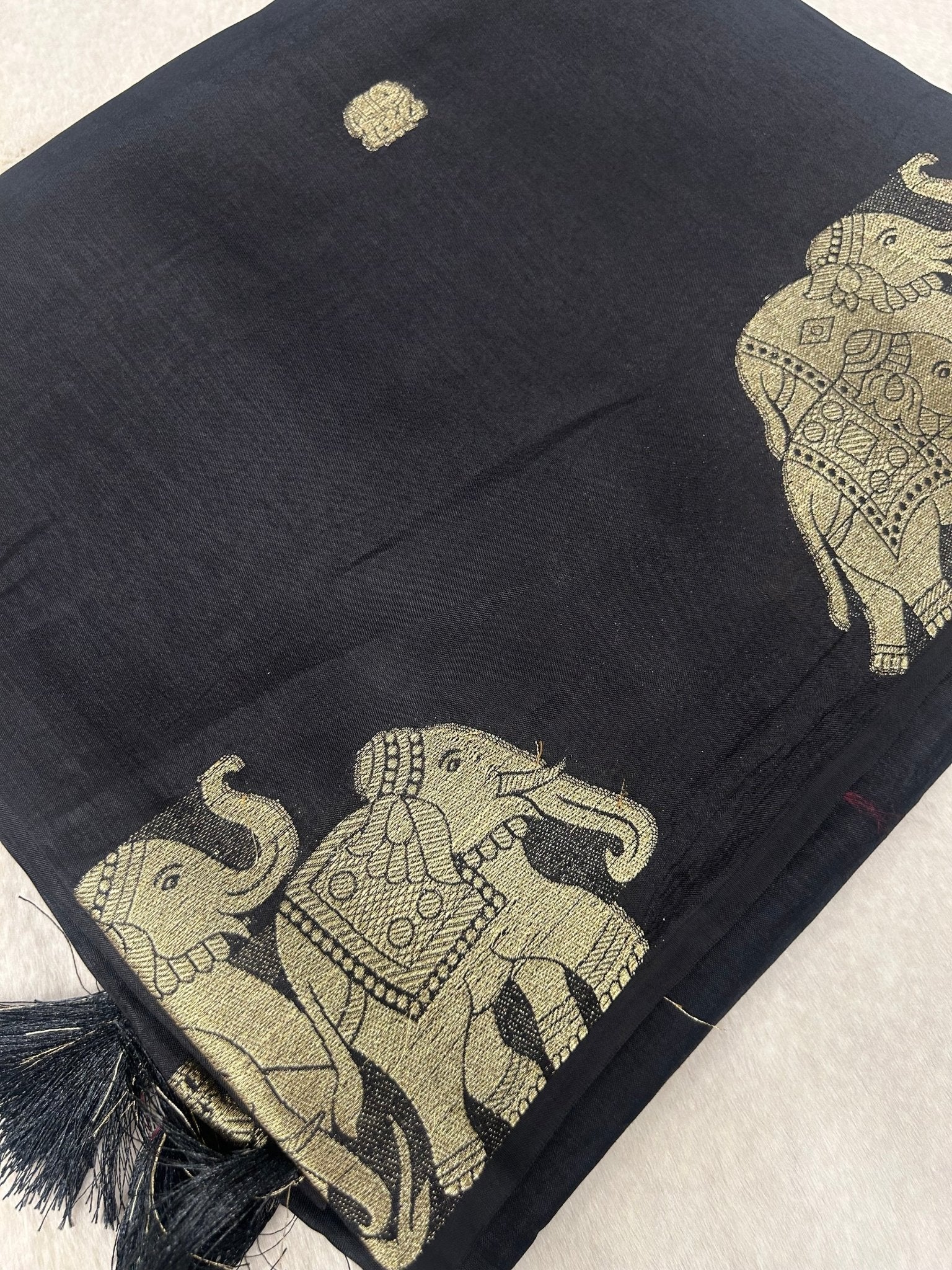 Premium Viscose Silk Saree - Kanjeevaram Silk Mandir