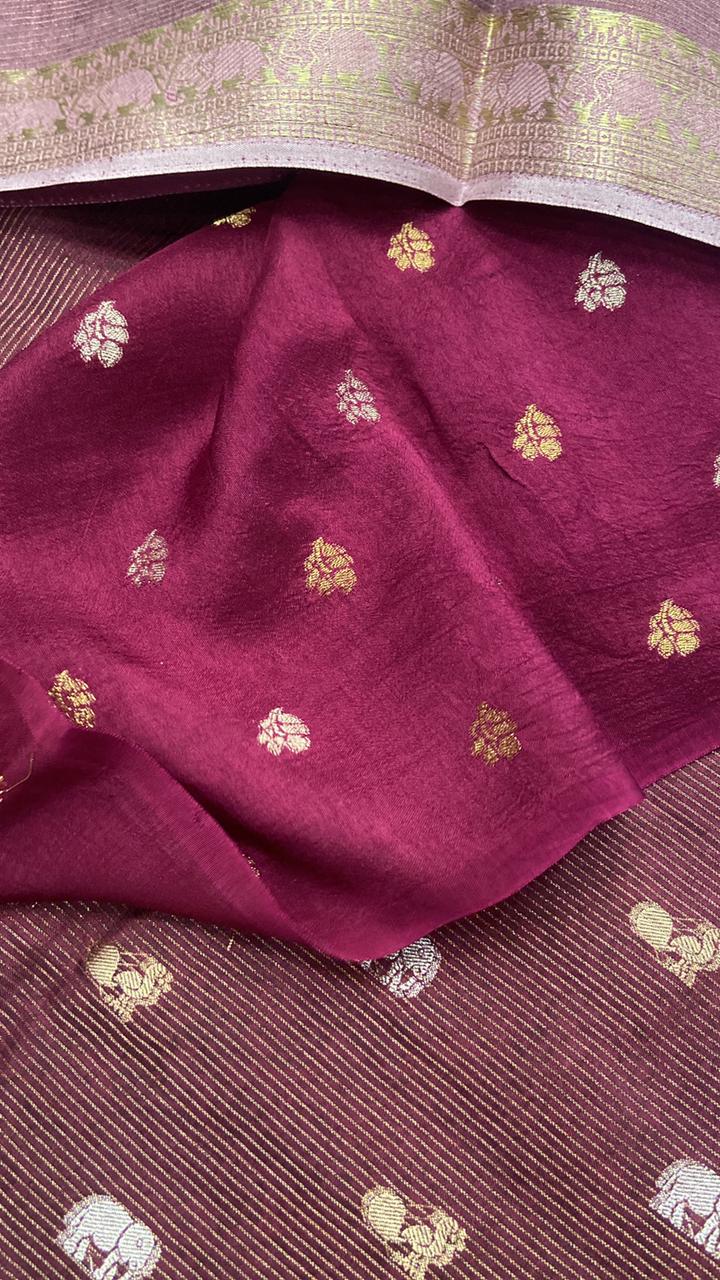 Premium Viscose Silk Saree💚 - Kanjeevaram Silk Mandir