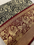 Premium Viscose Silk Saree - Kanjeevaram Silk Mandir