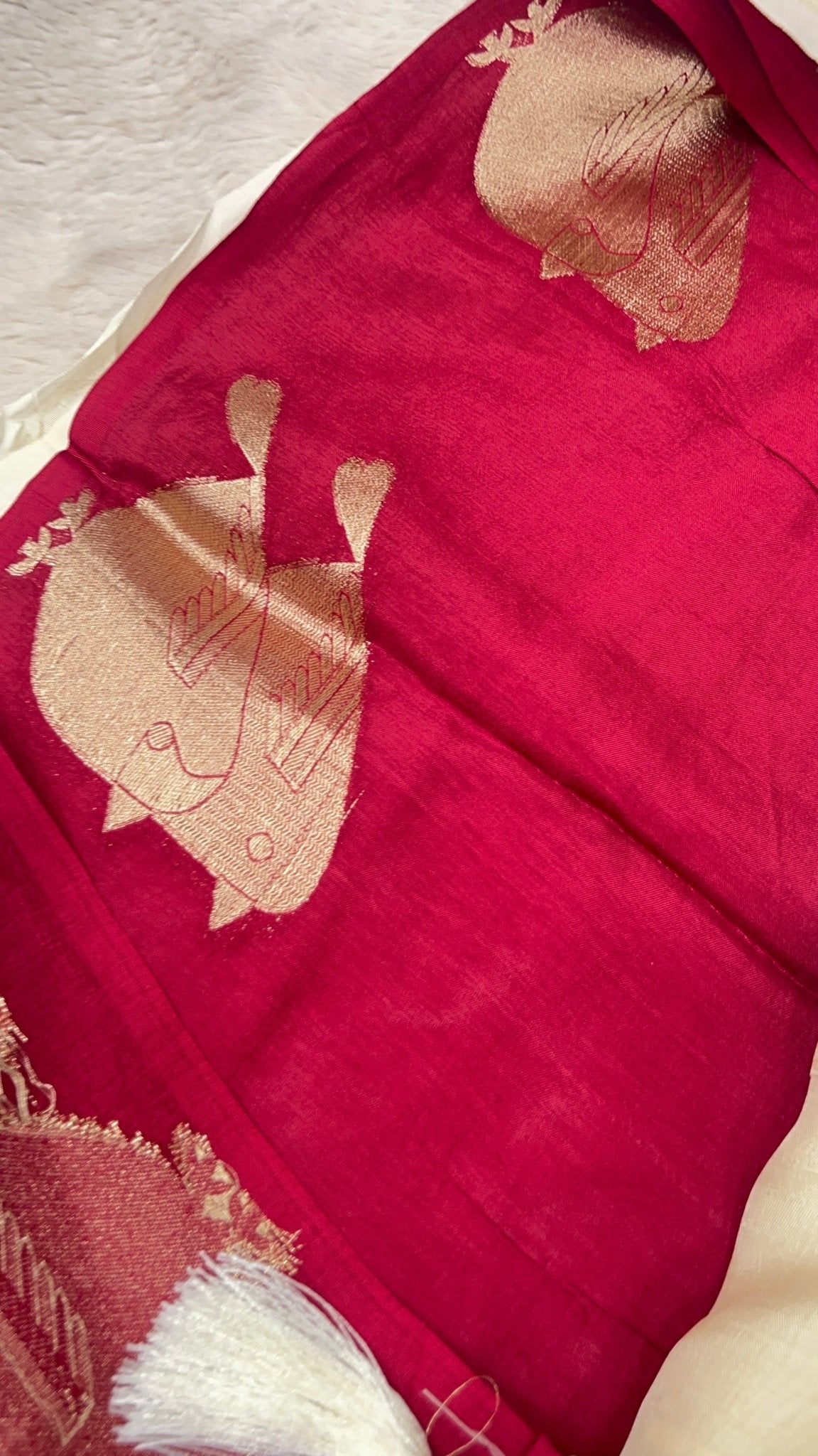 Premium Viscose Silk Saree - Kanjeevaram Silk Mandir
