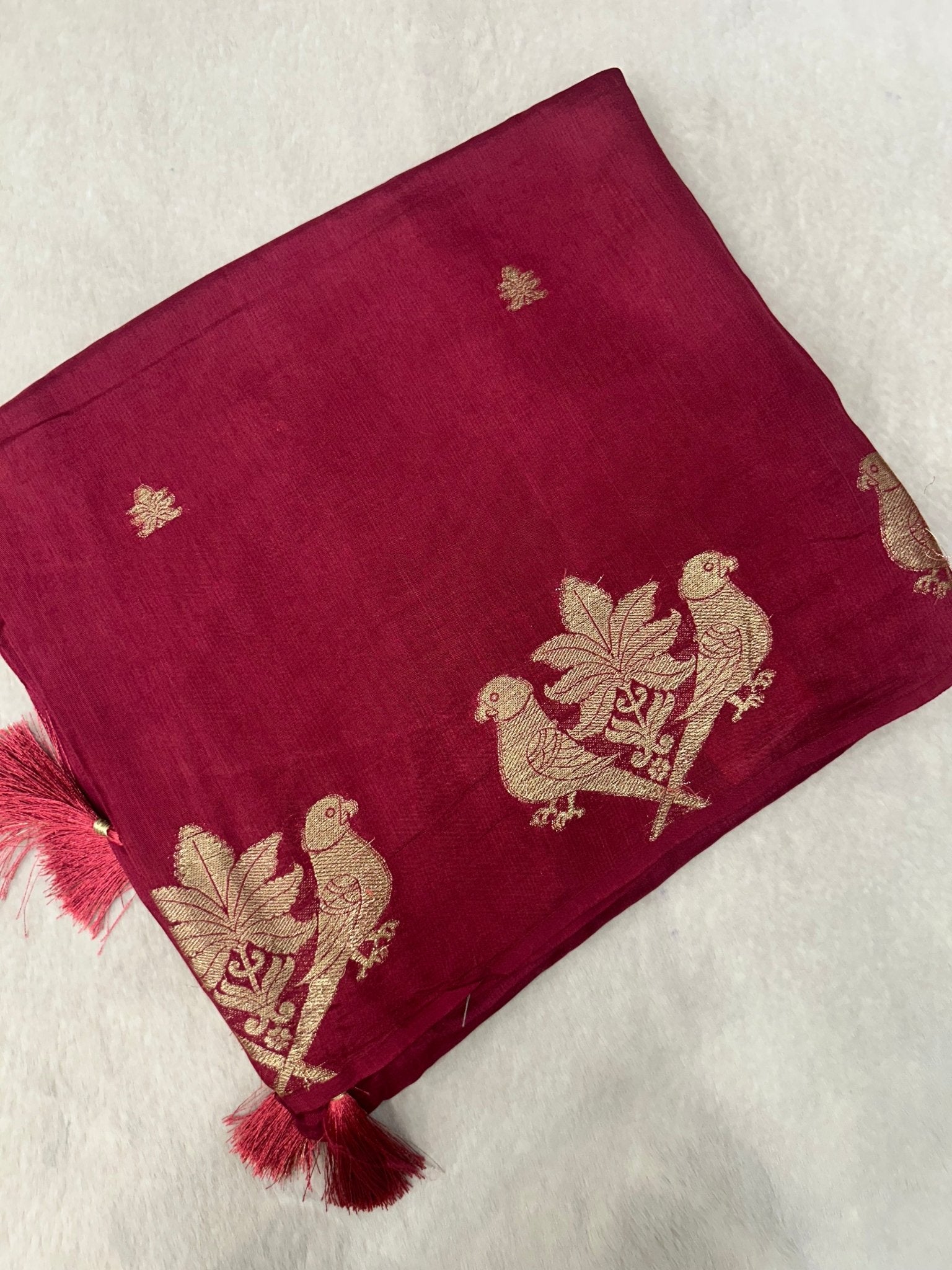 Premium Viscose Silk Saree - Kanjeevaram Silk Mandir
