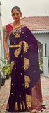 Premium Viscose Silk Saree - Kanjeevaram Silk Mandir