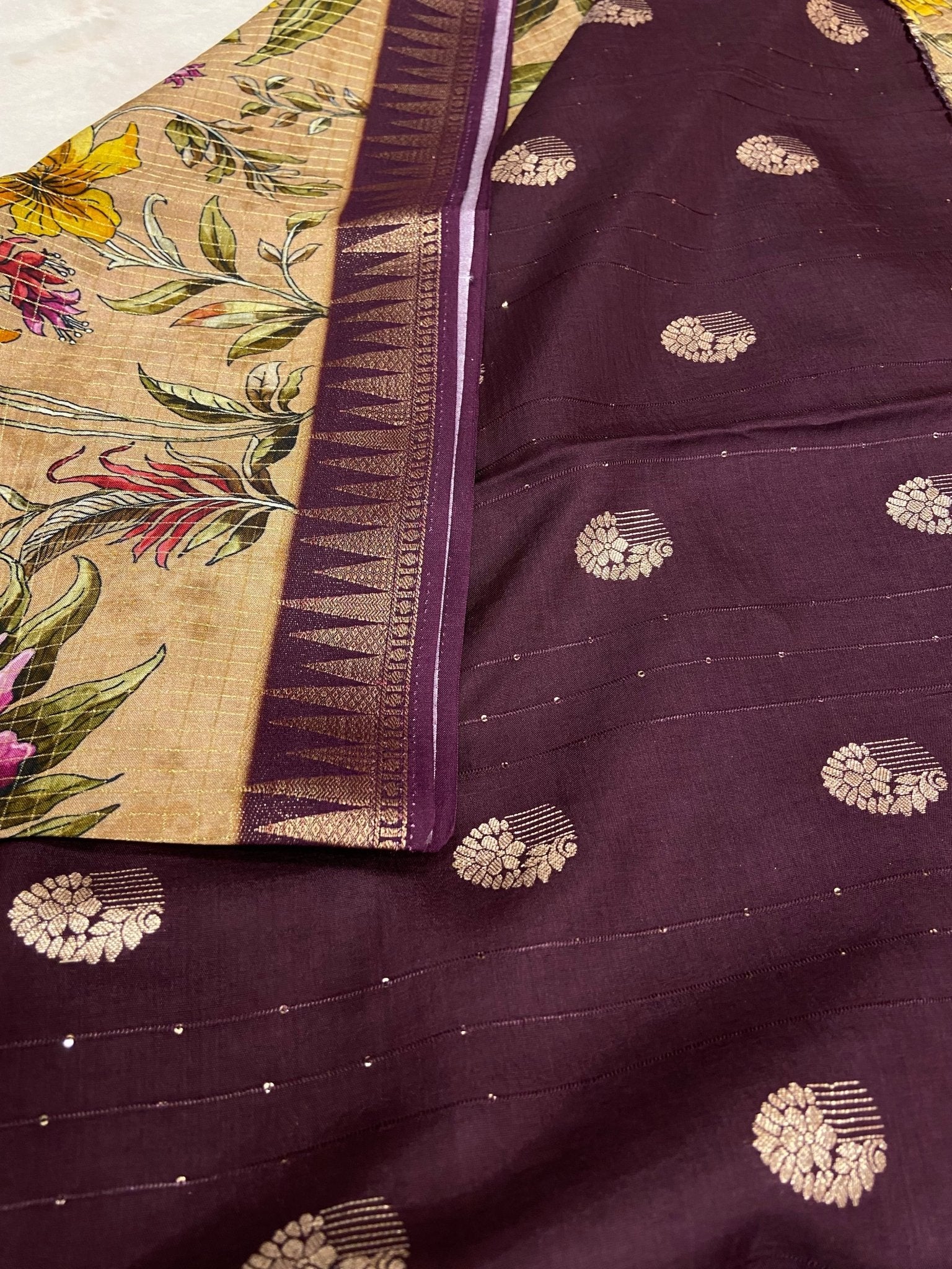 Premium Viscose Silk Saree - Kanjeevaram Silk Mandir