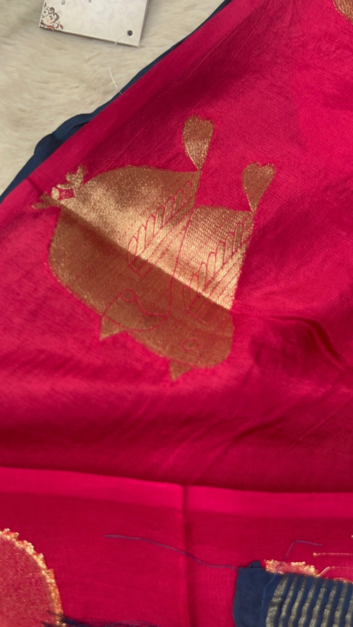 Premium Viscose Silk Saree - Kanjeevaram Silk Mandir
