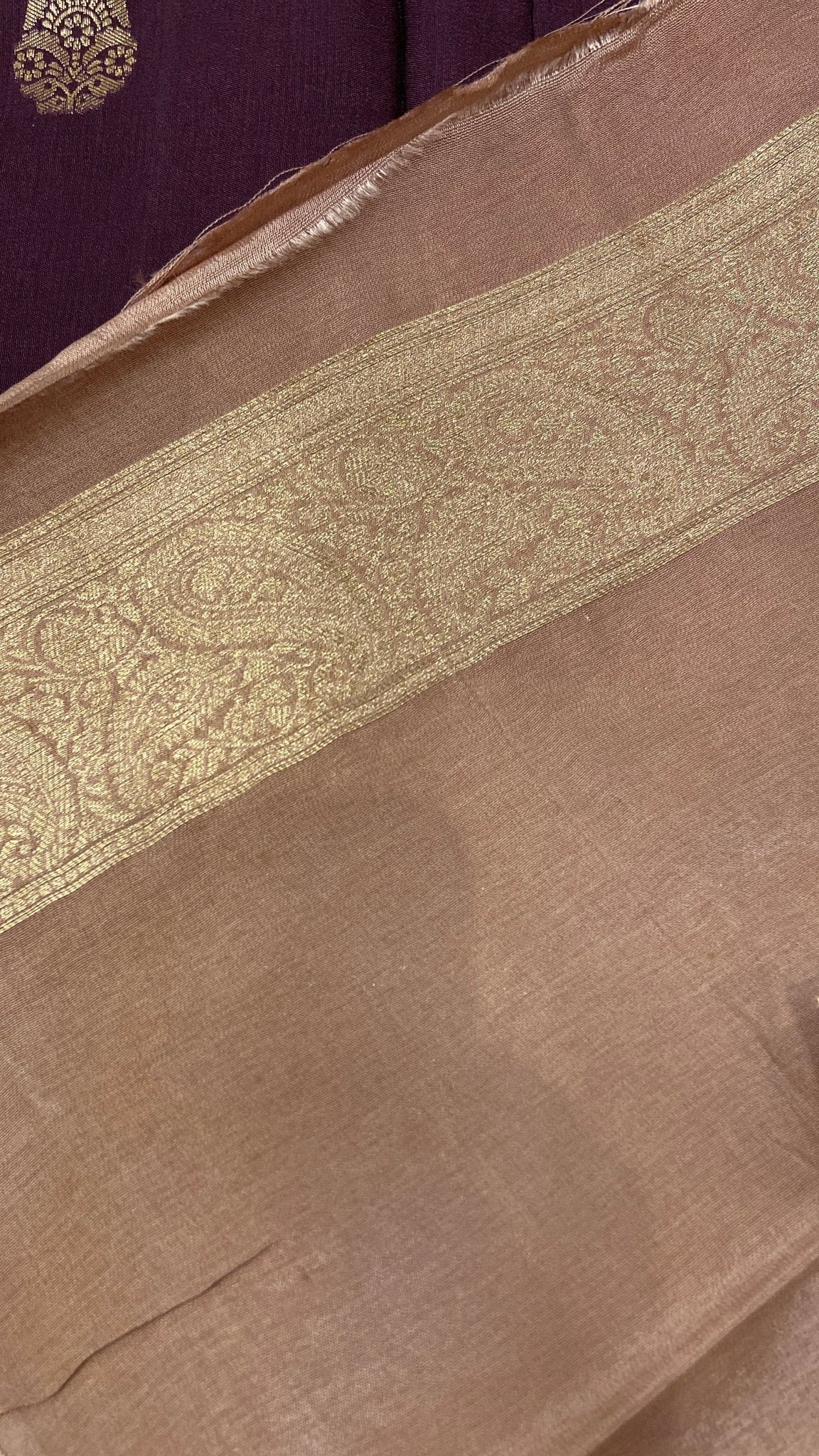 Premium Wrinkle Crepe Silk Saree - Kanjeevaram Silk Mandir