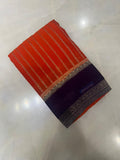 Premium wrinkle crepe silk saree - Kanjeevaram Silk Mandir