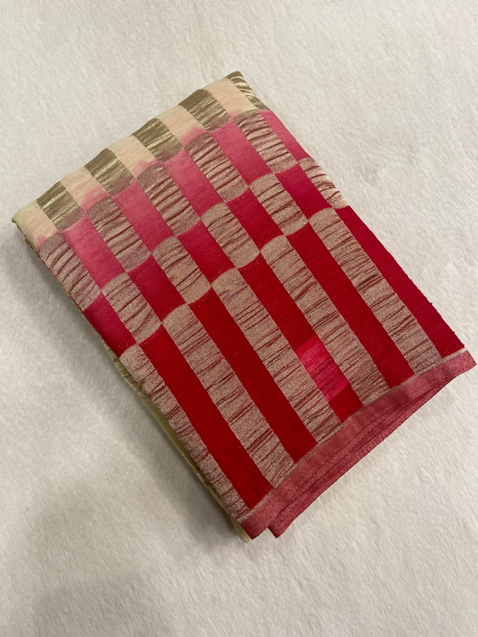 Premium Wrinkle Crepe Silk Saree - Kanjeevaram Silk Mandir