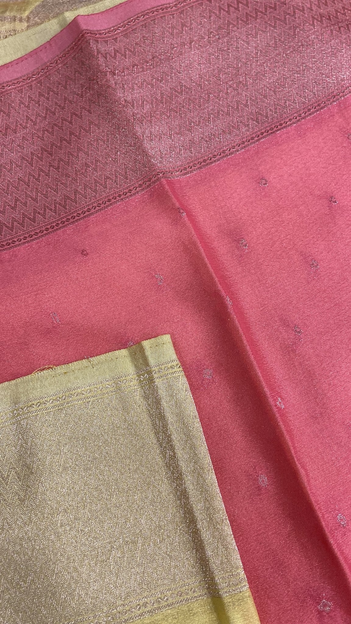 Premium wrinkle Georgette - Kanjeevaram Silk Mandir