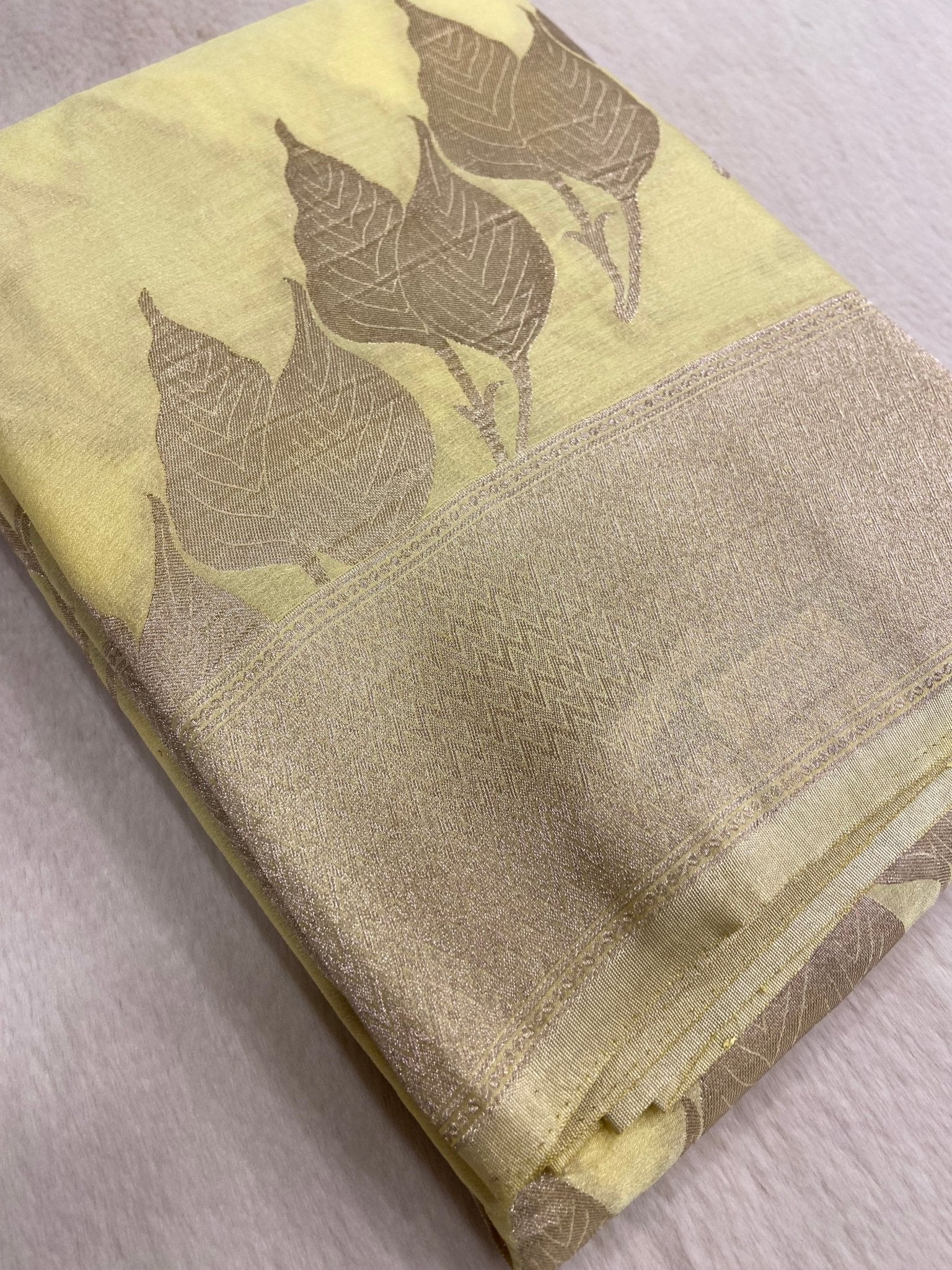 Premium wrinkle Georgette - Kanjeevaram Silk Mandir