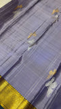 Pure 1G Zari handloom kanjeevaram silk mark certified saree - Kanjeevaram Silk Mandir