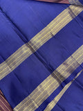 Pure 1G zari handloom Kanjeevaram silk mark certified saree - Kanjeevaram Silk Mandir