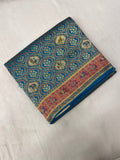 Pure Banarasi Crepe Kalamkari Saree - Kanjeevaram Silk Mandir