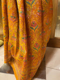 Pure Banarasi Crepe Kalamkari Saree - Kanjeevaram Silk Mandir