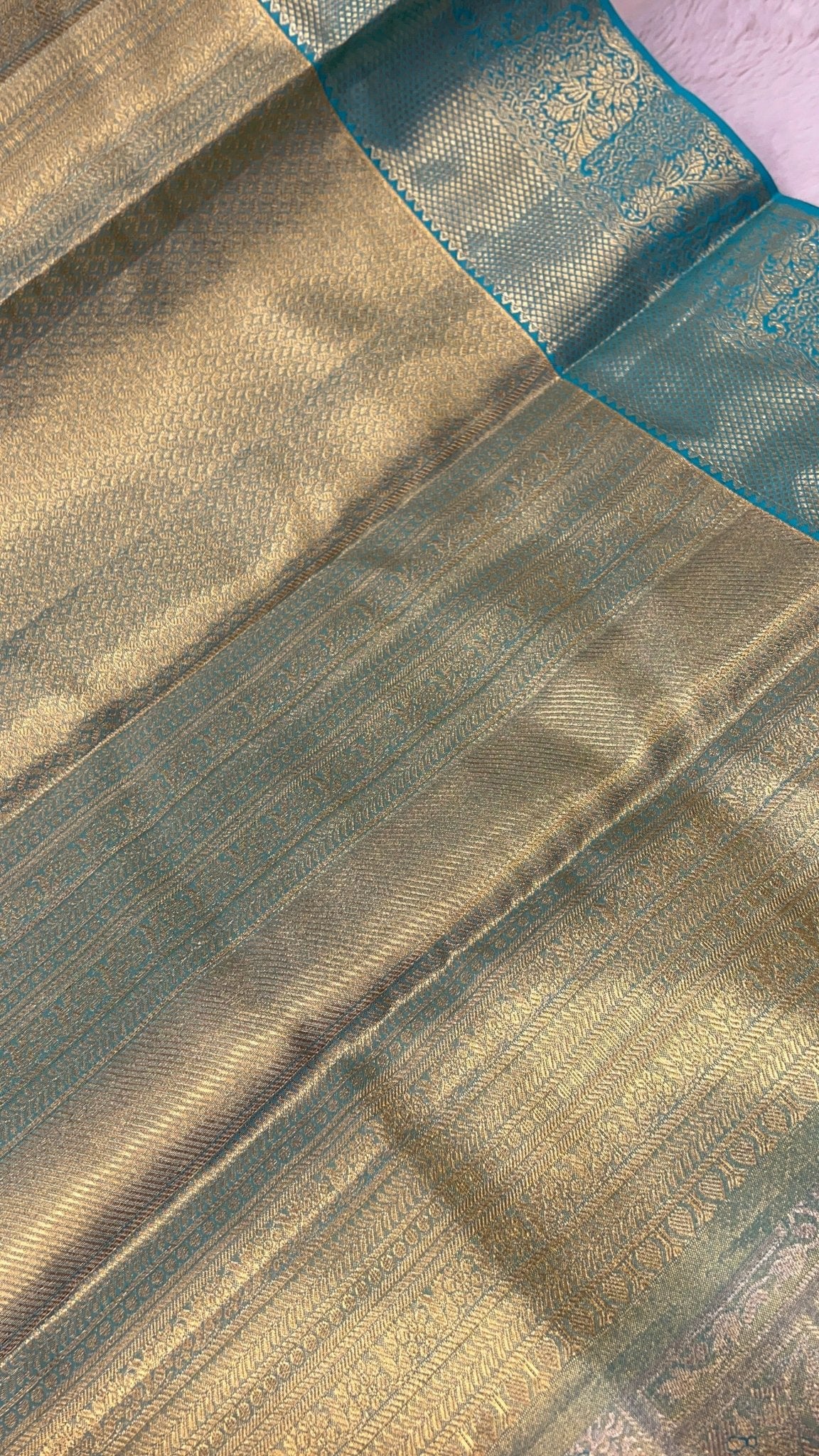 Pure Bridal Tissue Silk Saree - Kanjeevaram Silk Mandir