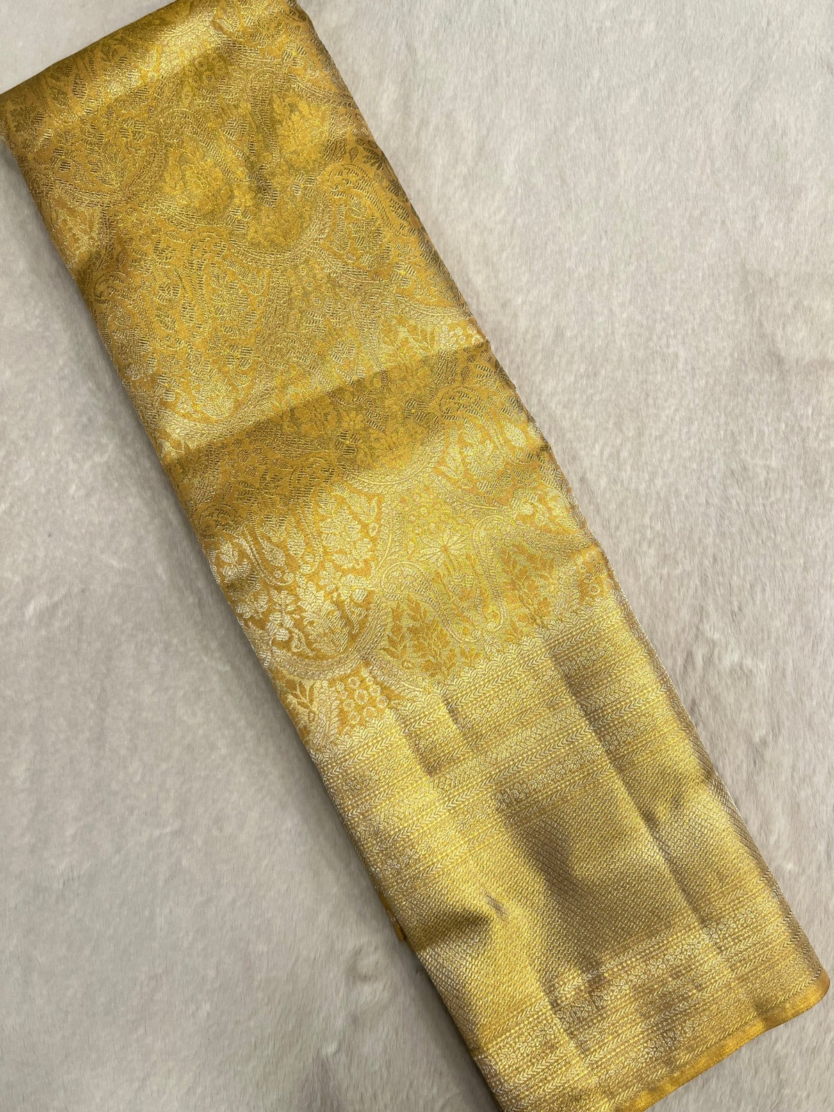 Pure Bridal Tissue Silk Saree - Kanjeevaram Silk Mandir