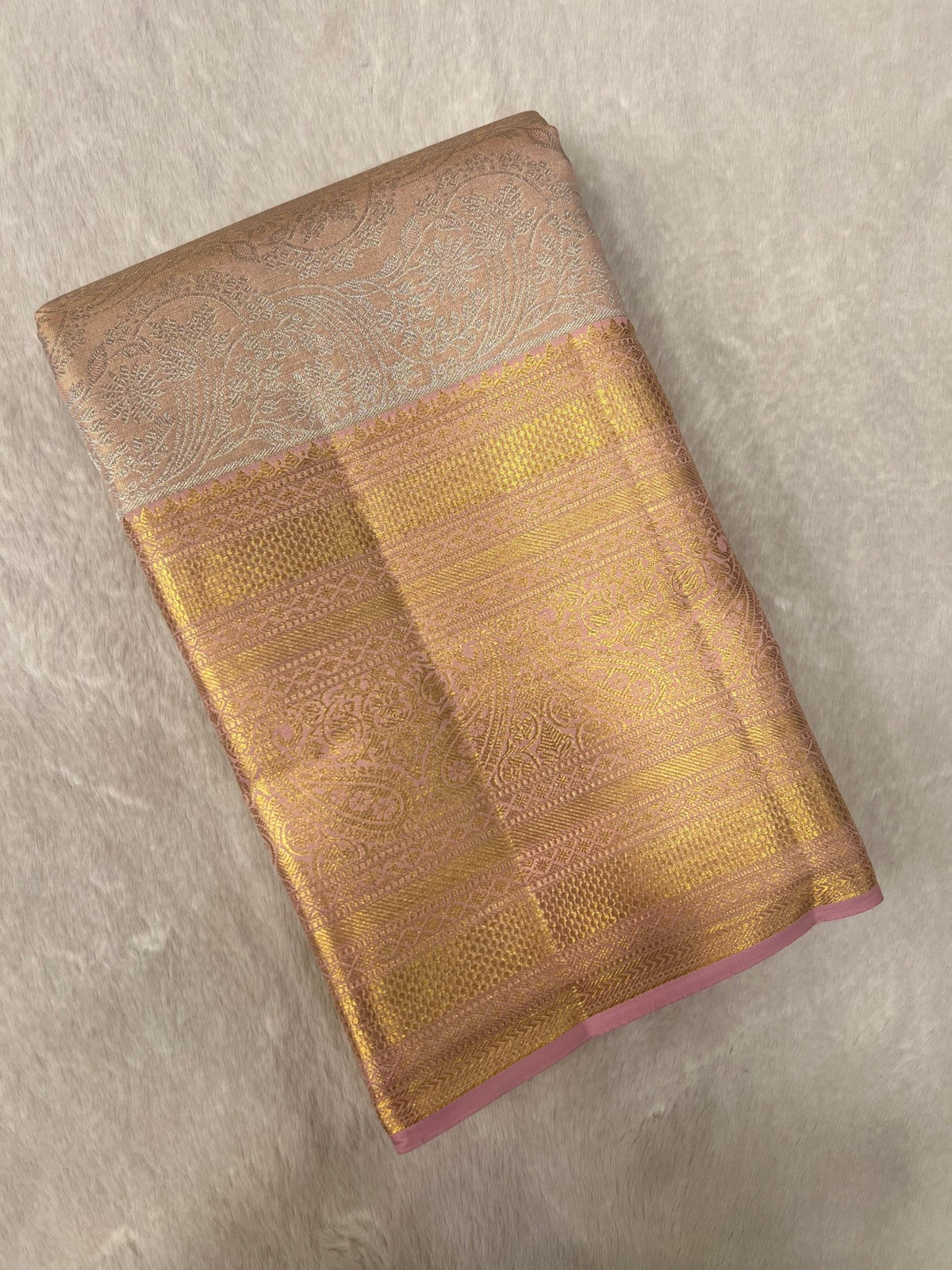 Pure Bridal Tissue Silk Saree - Kanjeevaram Silk Mandir