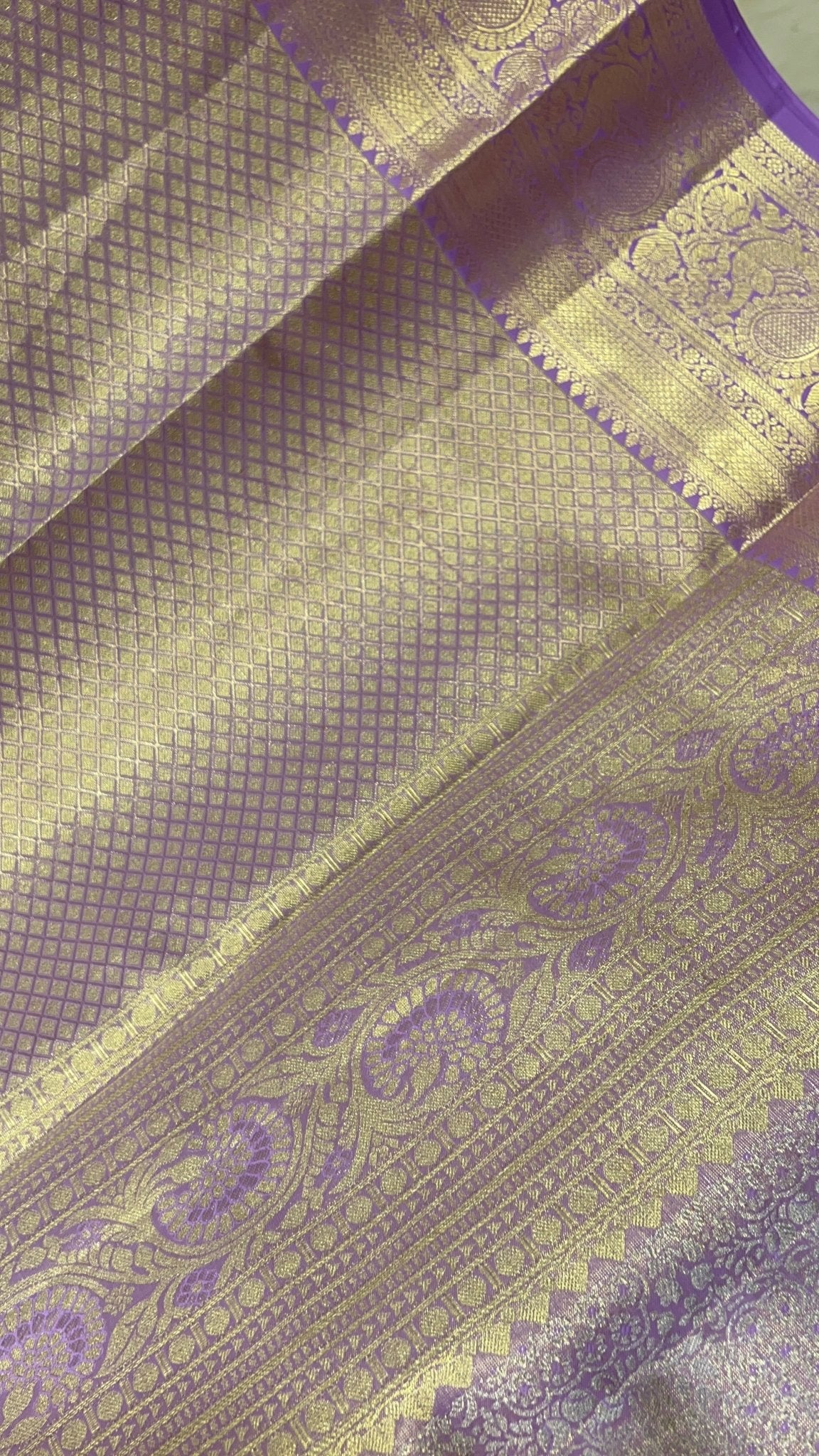 Pure Bridal Tissue Silk Saree - Kanjeevaram Silk Mandir